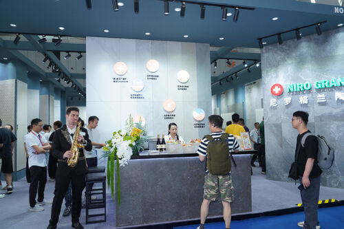 latest company news about Live at the Fair | Niro Granite Shines at Foshan Tanzhou Exhibition