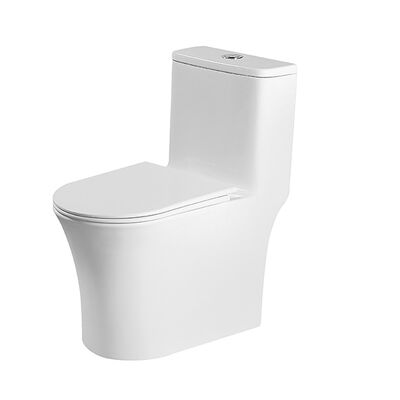 PP One Piece Toilets Stain Resistant White Toilets 365x670x740mm Orin OR82105
