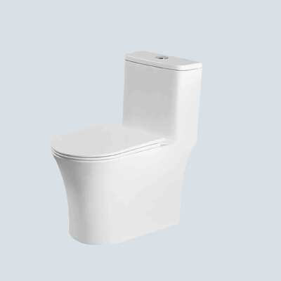 ভালো দাম UF একক পিস টয়লেট 365x670x740mm টয়লেট সামগ্রী সাদা Orin OR82105 অনলাইন