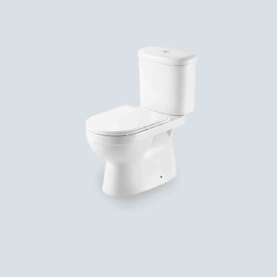 Buon prezzo Servizi igienici per bagno durevoli S trap Modern Two Piece Toilets 390x680x770mm Orin OR8306 in linea