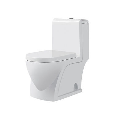 Buen precio Inodoros de una pieza con descarga doble 365x720x785mm, con sifón en S, resistentes a las manchas en línea