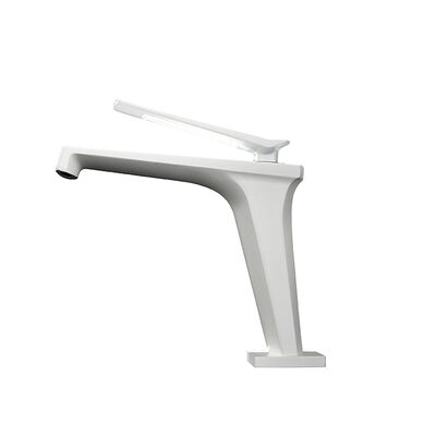 Хорошая цена Белый смеситель для кухни с горячей и холодной водой 175.3 мм, современный кухонный кран, устойчивый к отпечаткам пальцев, Orin OR18001 онлайн