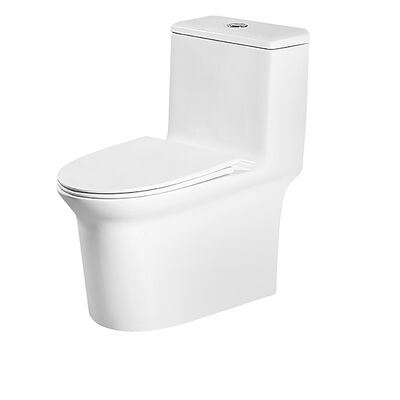 Harga yang bagus Toilet Satu Bagian Siphonic Tahan Lama UF Double Flush 390x710x740mm OR82104 on line