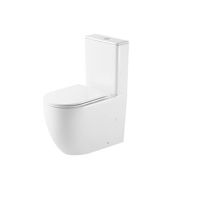 Buen precio Inodoro compacto de dos piezas con sifón P, tazas de inodoro de cerámica 380x615x800mm Orin OR8316 en línea