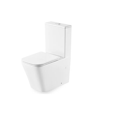 Buon prezzo Bagno piccolo a due pezzi PP / UF P Trap Toilet Bowl Toilette per bagno in linea