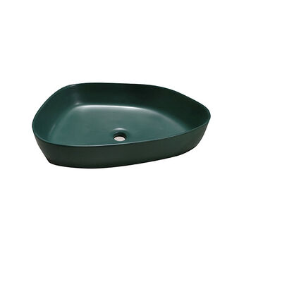 Harga yang bagus Sink keramik yang tidak teratur Ruang mandi mandi hijau Cuci wastafel Orin OR8606 on line