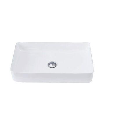 คุณภาพ สีขาว ซีรามิค อุปกรณ์ระบายน้ําสะอาดง่าย ตารางเหลี่ยม ตู้บน อุปกรณ์ระบายน้ําคอมแพคต์สําหรับห้องน้ํา โรงงาน