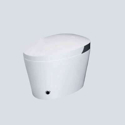 Good price Remote Control Siphonic Toilets Automatic Flip Modern Smart Toilet White With Flush Seat Heating online